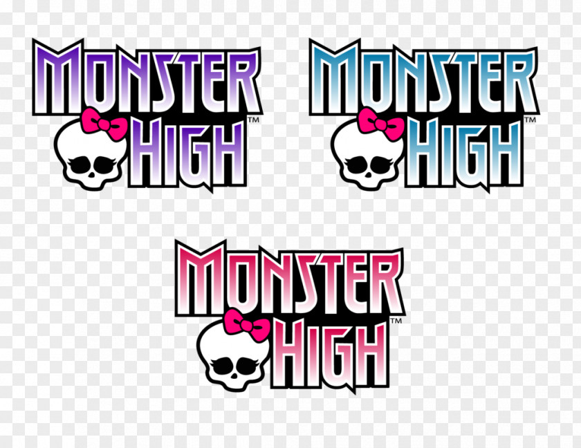 Monster High Logo Doll PNG