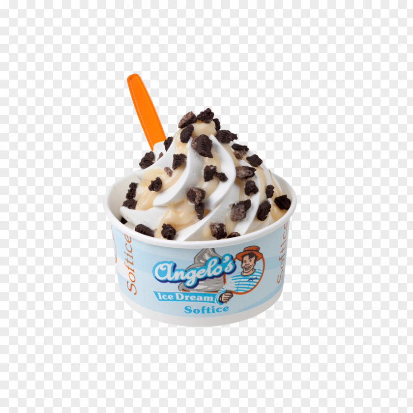 Oreo Shake Gelato Ice Cream Sundae Cheesecake PNG