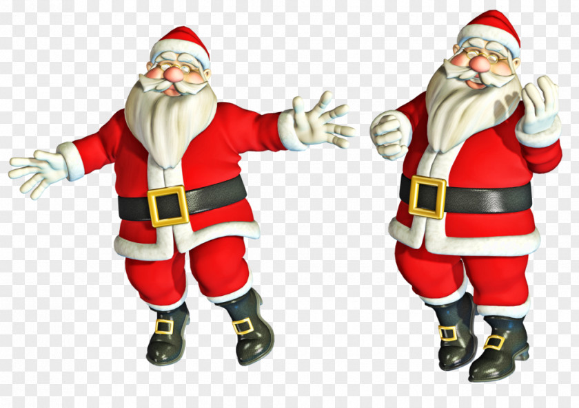 Santa Claus Rudolph Christmas Clip Art PNG