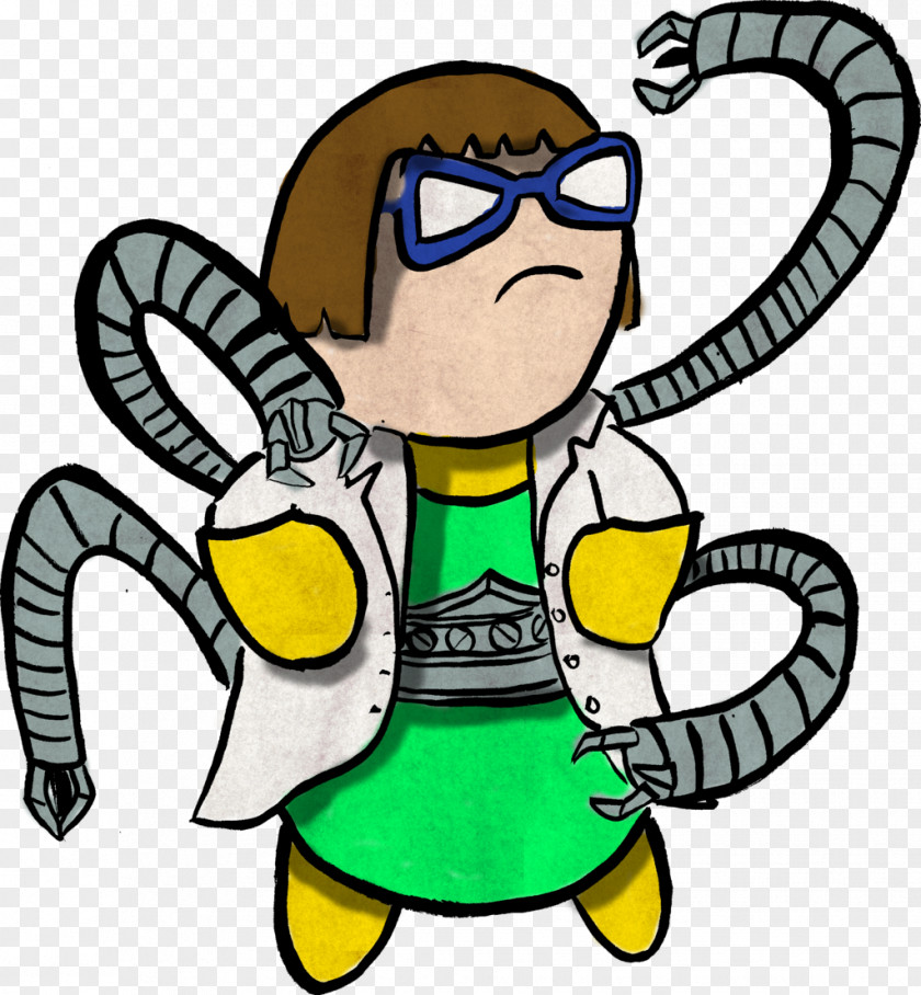 Dr. Otto Octavius Vertebrate Insect Human Behavior Clip Art PNG