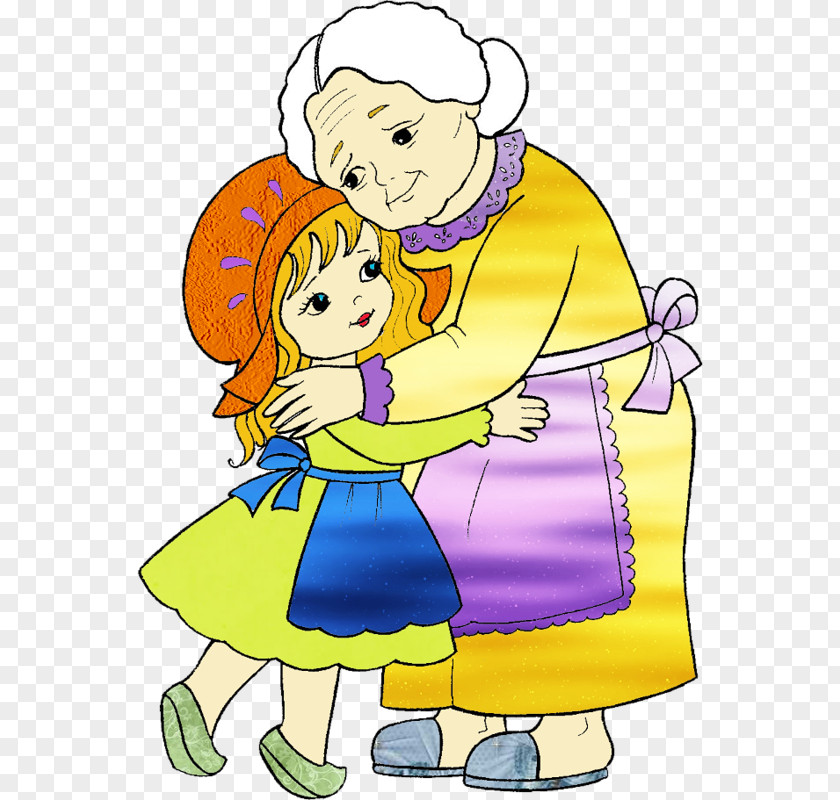 Family Grandmother Grandparent Little Red Riding Hood Clip Art PNG