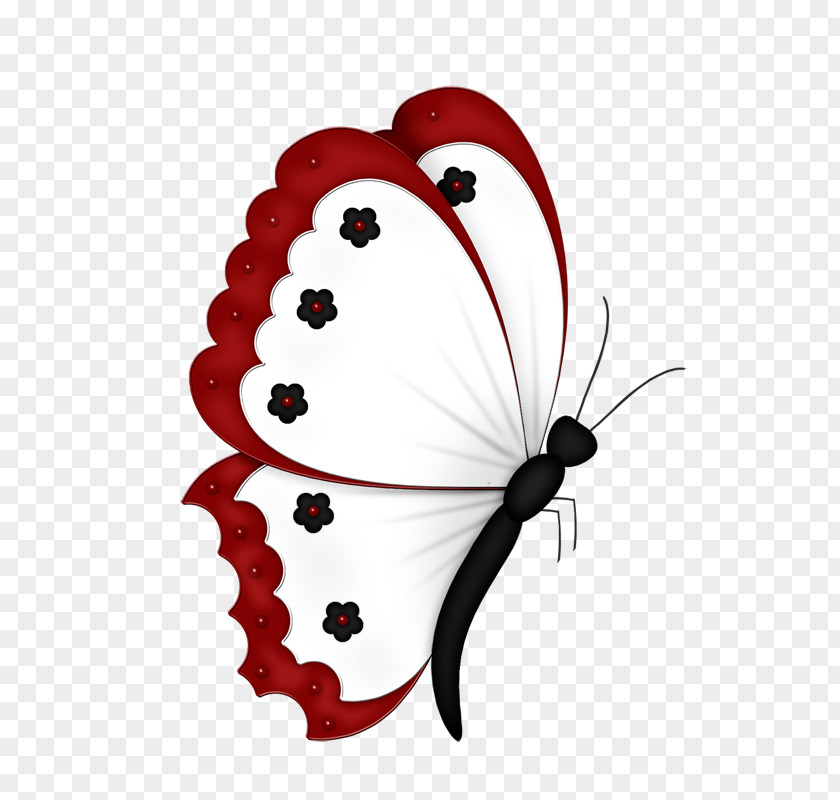 Lace Butterfly Clip Art PNG