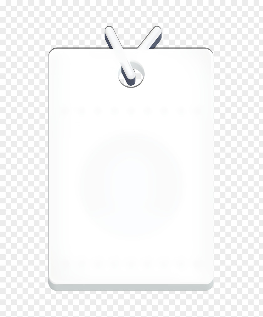 Rectangle White Pass Icon Id Card Essential PNG