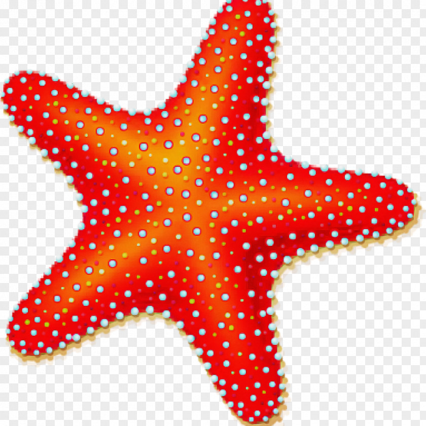 Starfish Blue Sea Star Printing Cuteness Pattern PNG