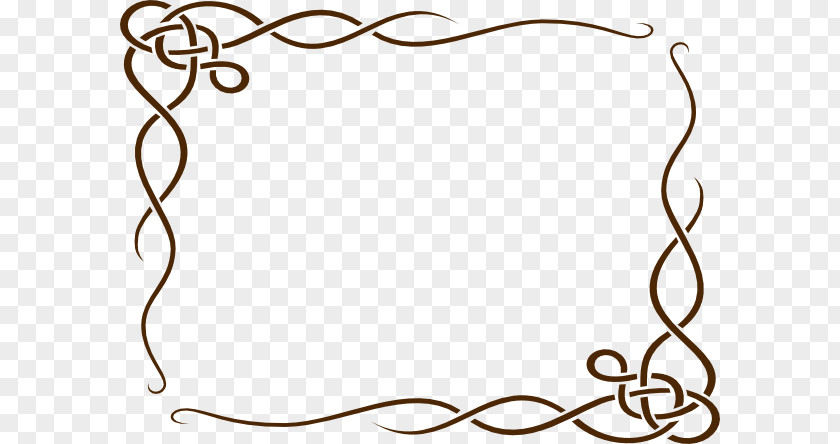 Brown Border Frame Photos Clip Art PNG