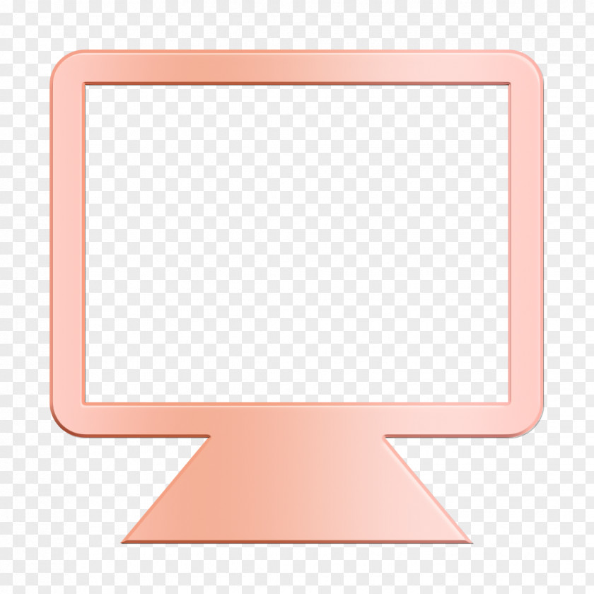 Rectangle Peach Computer Icon PNG