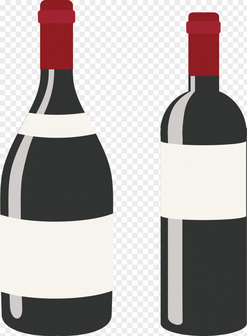 Red Wine Elements Bottle Alcoholic Beverage PNG