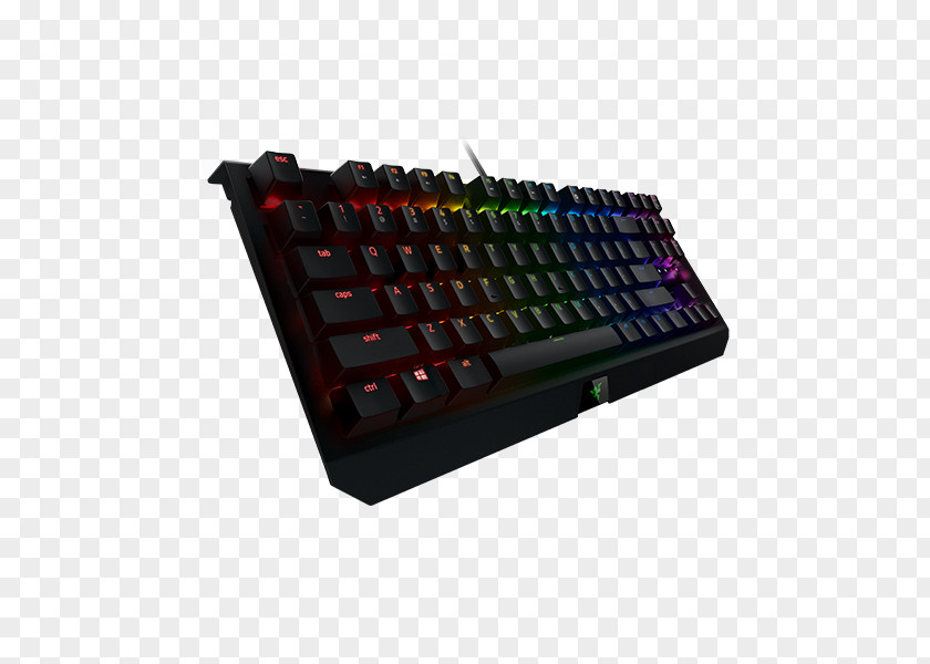 Computer Keyboard Razer Blackwidow X Tournament Edition Chroma BlackWidow V2 Gaming Keypad PNG