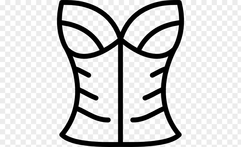 Corset Black And White Monochrome Photography Line Art Clip PNG