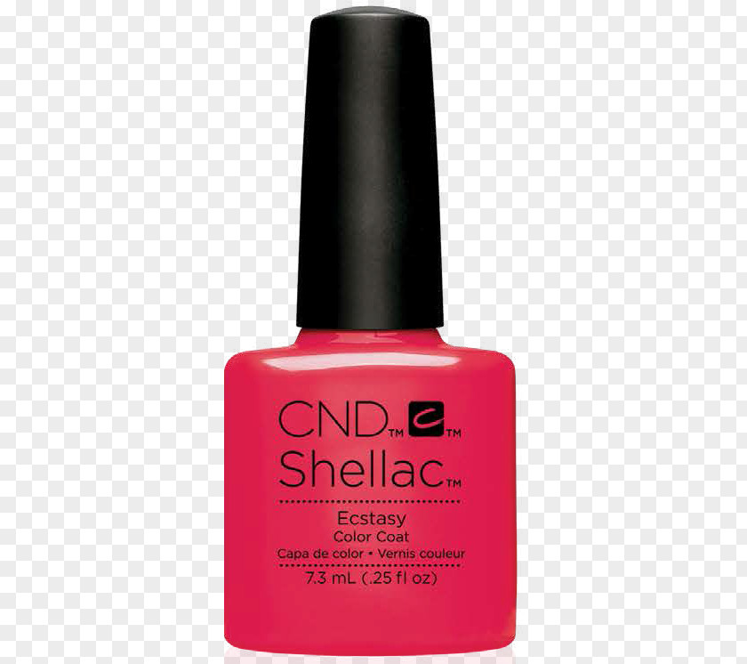 Shellac Nails Long CND Gel Polish Color Nail PNG