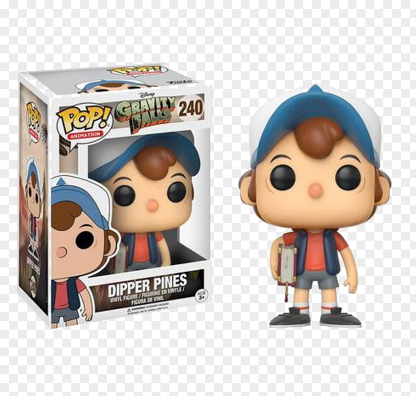Toy Dipper Pines Mabel Grunkle Stan Bill Cipher Funko PNG