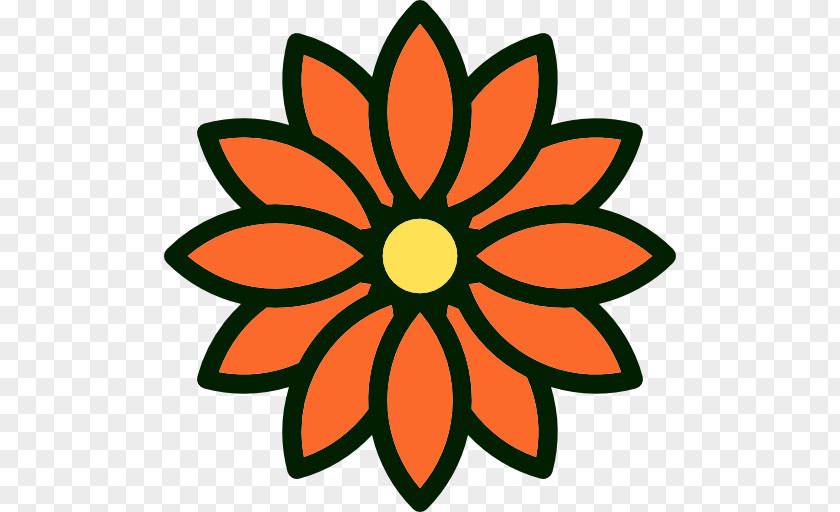 Botanical Flower Common Sunflower Clip Art PNG