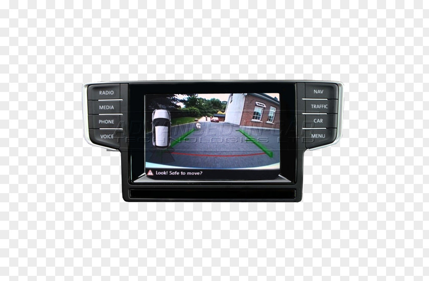 Camera Screen Volkswagen Golf Car Caddy Backup PNG
