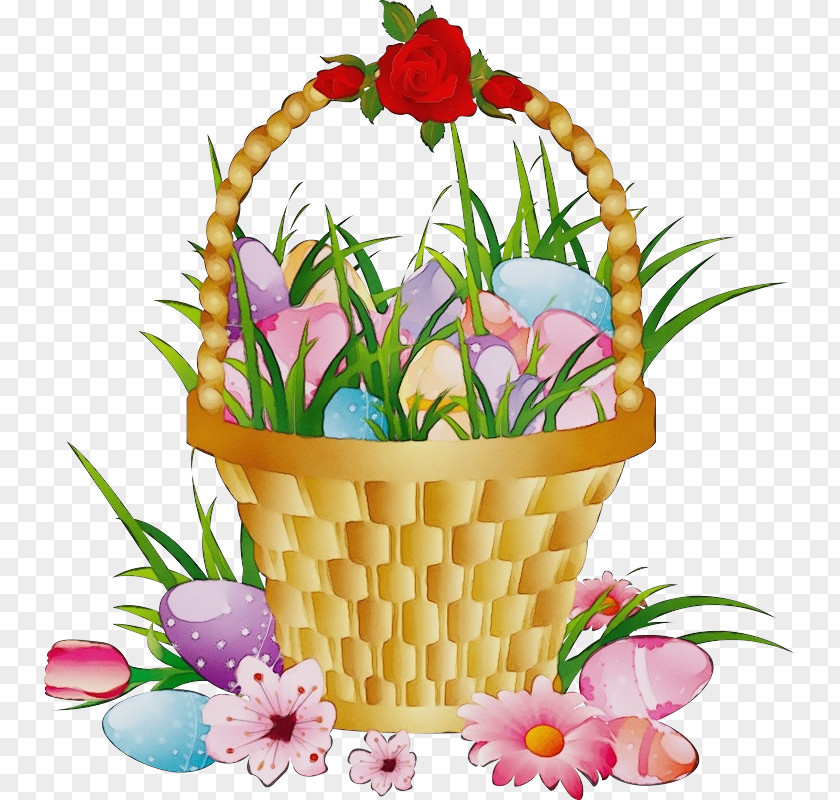 Flowerpot Grass Plant Flower Easter PNG