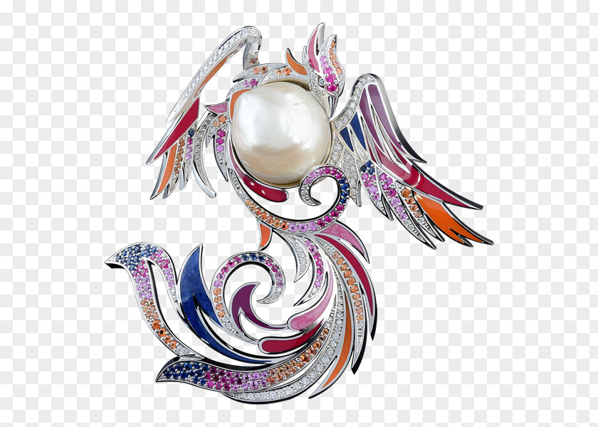 Jewellery Brooch Art Master Exclusive Goldsmithing PNG