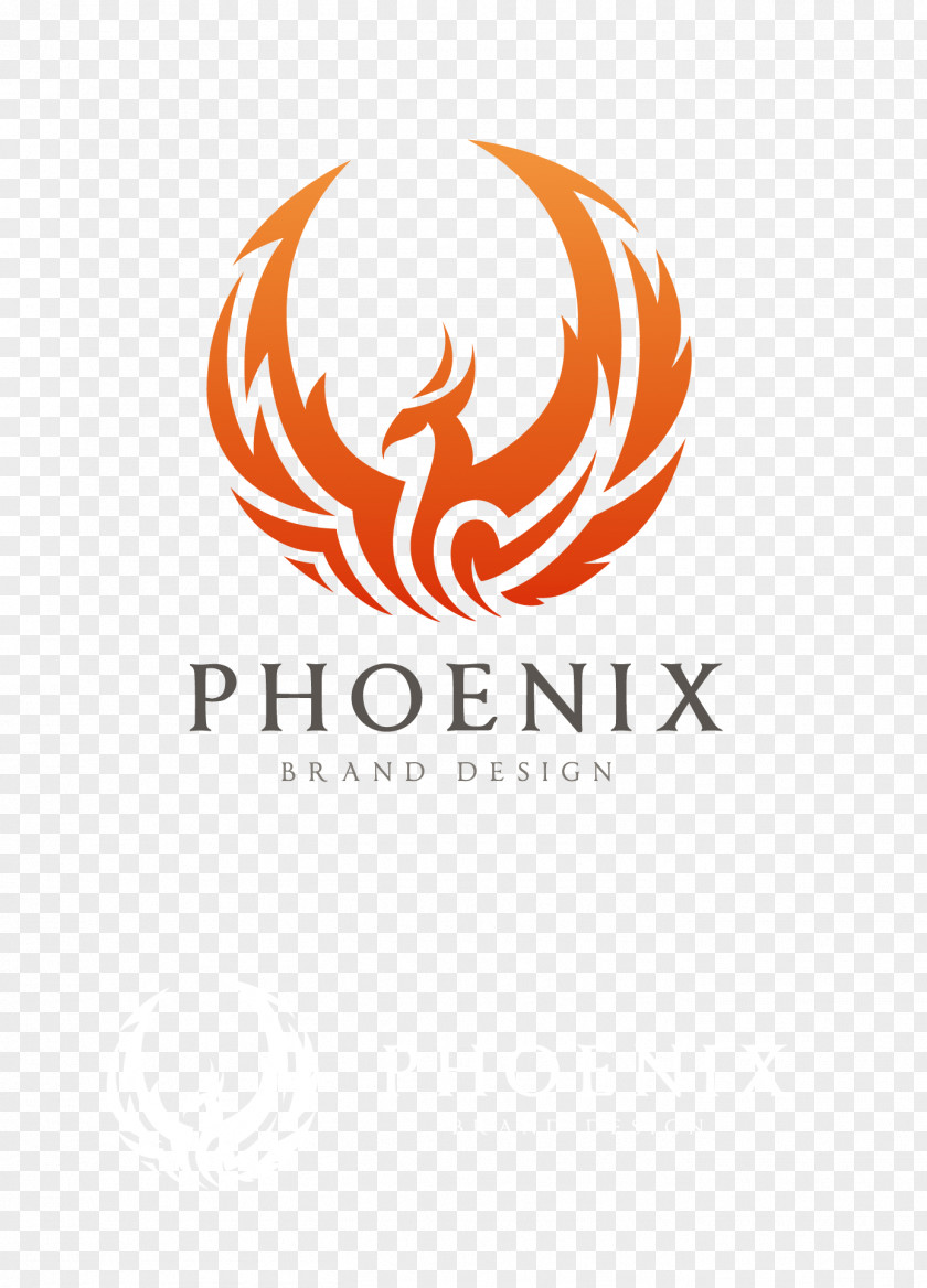 Phoenix Logo Illustration PNG