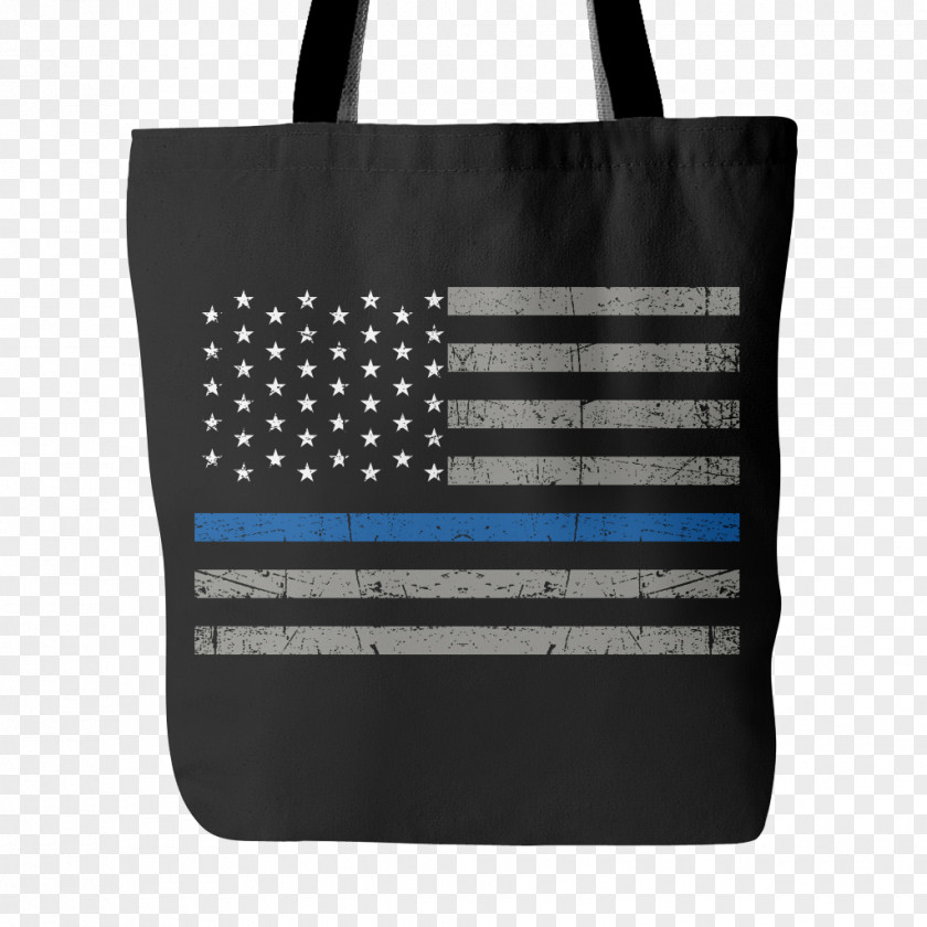 Thin Blue Line Tote Bag Clothing Accessories Shopping PNG