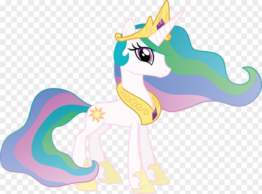 White Horse Pony Princess Celestia Unicorn Clip Art PNG