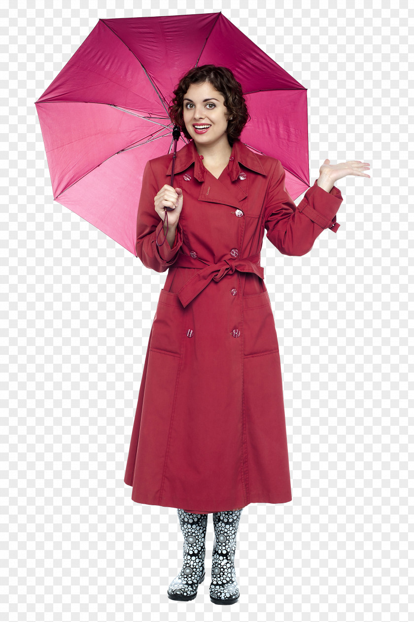 Woman Umbrella Stock Photography PNG