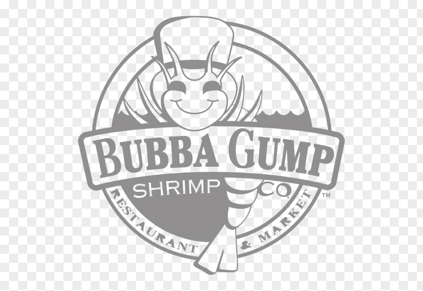 Bubba Gump Seafood Seasoning Logo Brand Shrimp Company Font Mammal PNG