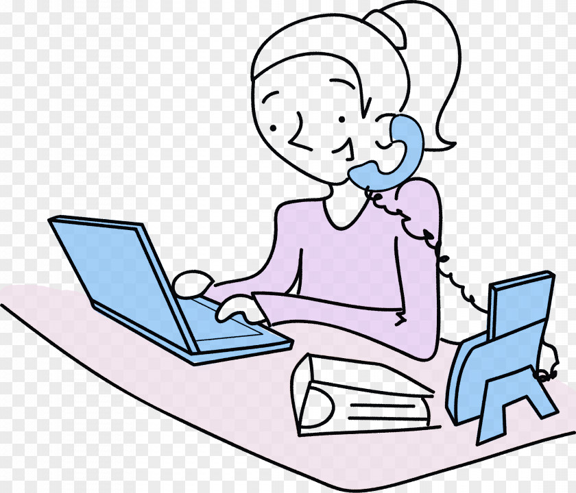 Cartoon Sitting Reading Learning Furniture PNG