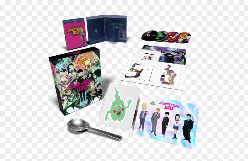 Dvd Blu-ray Disc Mob Psycho 100 Special Edition DVD Funimation PNG