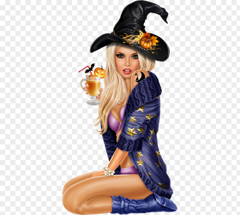 Halloween Boszorkány Wiedźma PNG