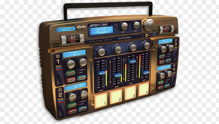KORG Gadget Sound Synthesizers Drum Machine Music PNG machine Music, Boom Box clipart PNG
