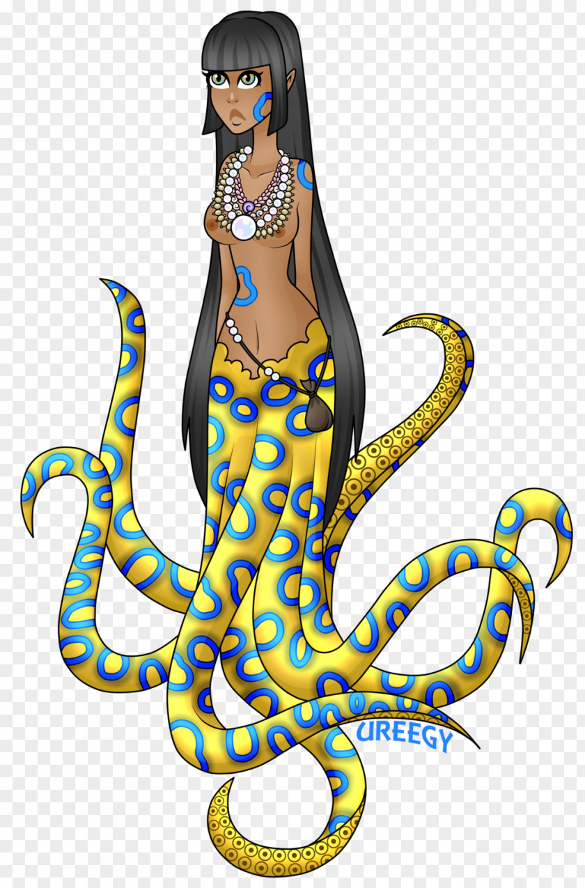 Octopussy Octopus Costume Design Clip Art PNG