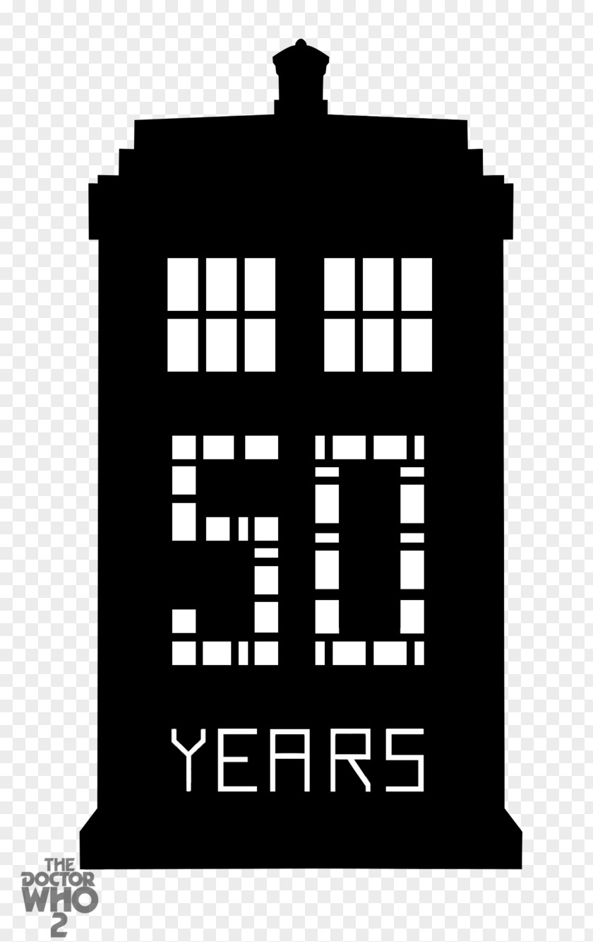 Doctor Who TARDIS Silhouette Logo Dalek PNG