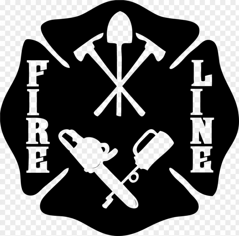 Firefighter Wildfire Suppression Decal Fire Department Sticker PNG