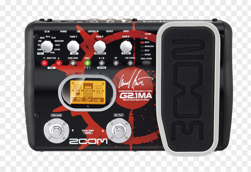 Guitar Effects Processors & Pedals Zoom Corporation Electric Musical Instruments PNG