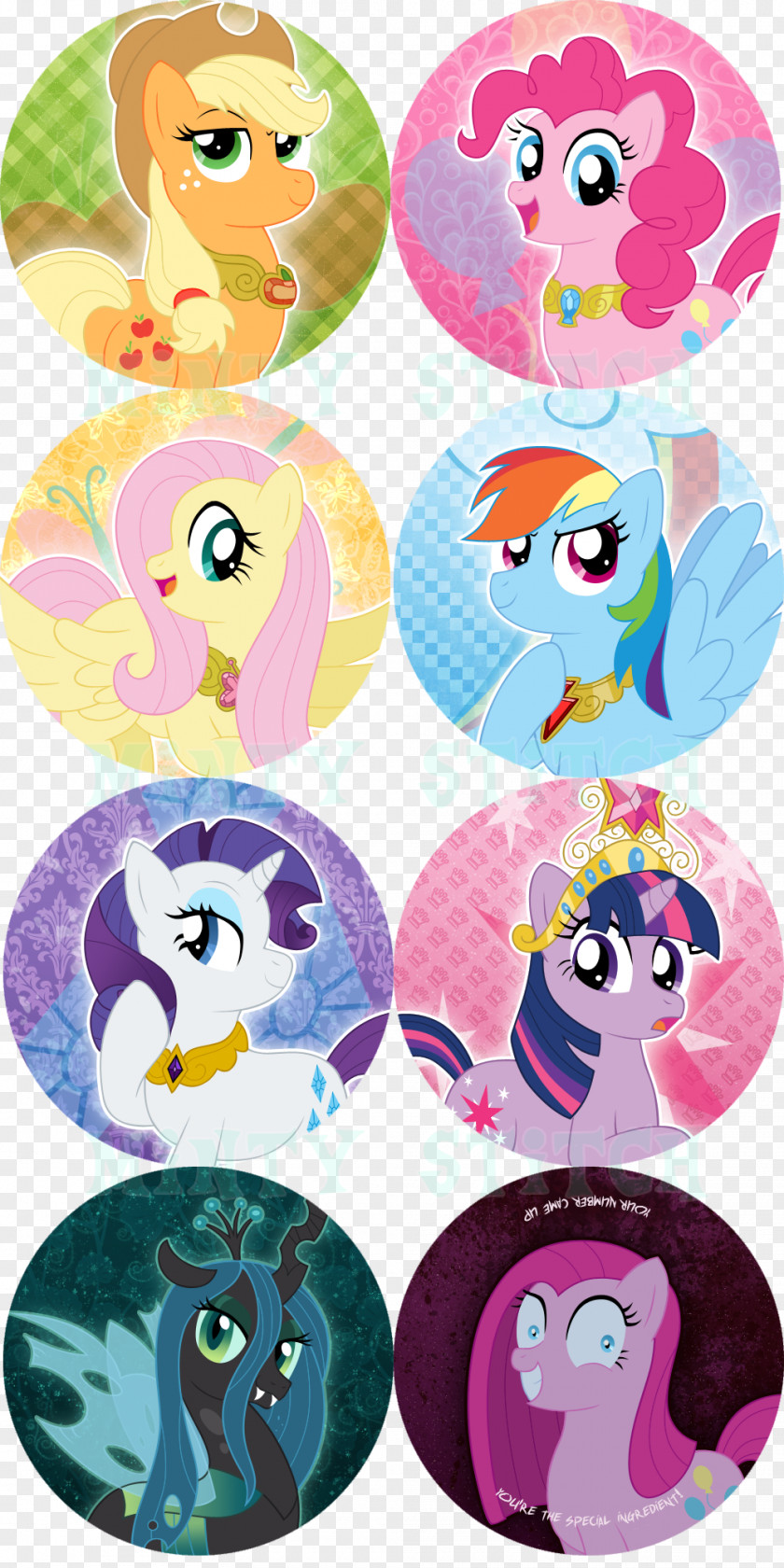 Make A Stitching Pony My Little Rarity Pinkie Pie Design PNG