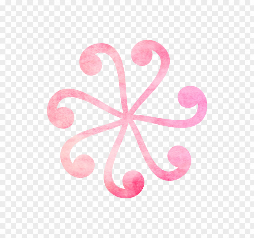 Pink M Symbol Body Jewellery RTV PNG