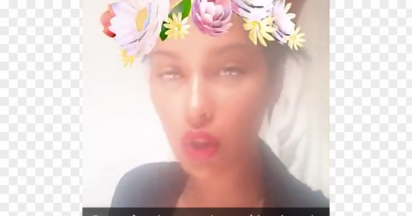 Snapchat Rose Headpiece Skin Close-up Pink M Beauty.m PNG