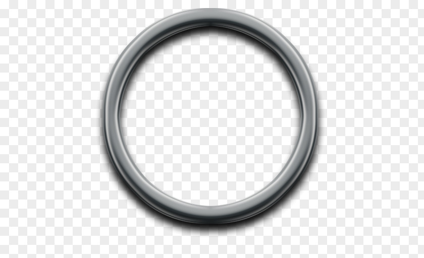 Stainless Steel Metal Plastic Ring PNG