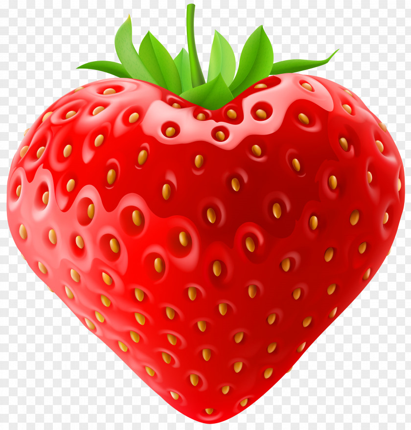 Strawberry Clip Art Milk Heart PNG