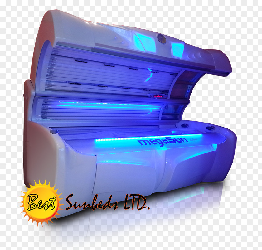 Sun Bed Indoor Tanning Electric Light LED Lamp PNG