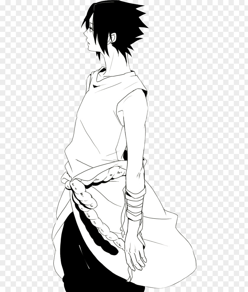 Naruto Sasuke Uchiha Black And White Pixiv Image Sakura Haruno PNG