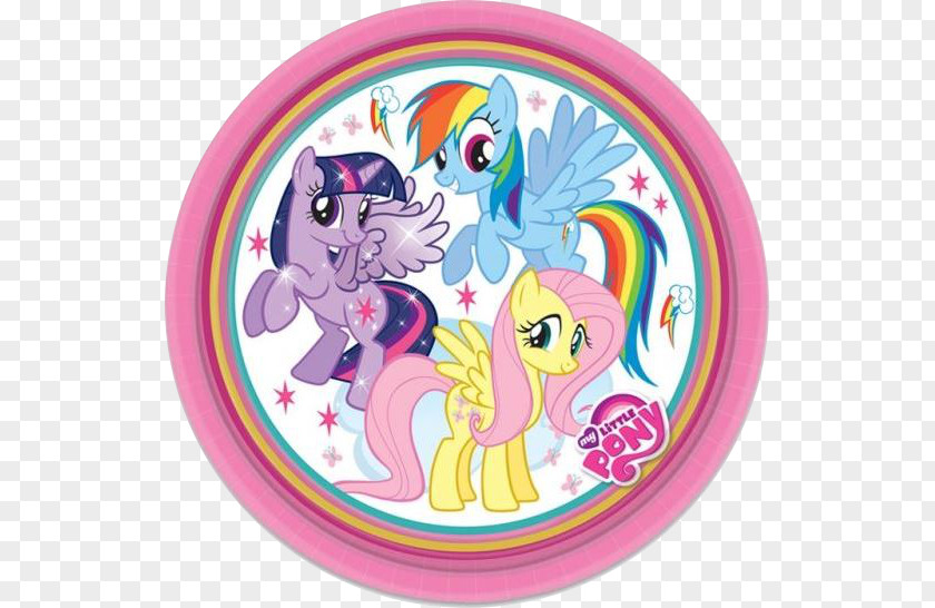 Party Pony Children's Balloon Paper PNG