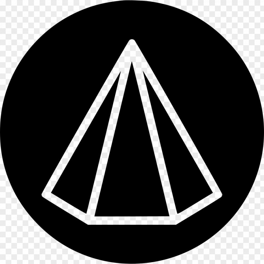 Triangle Logo White Tea PNG
