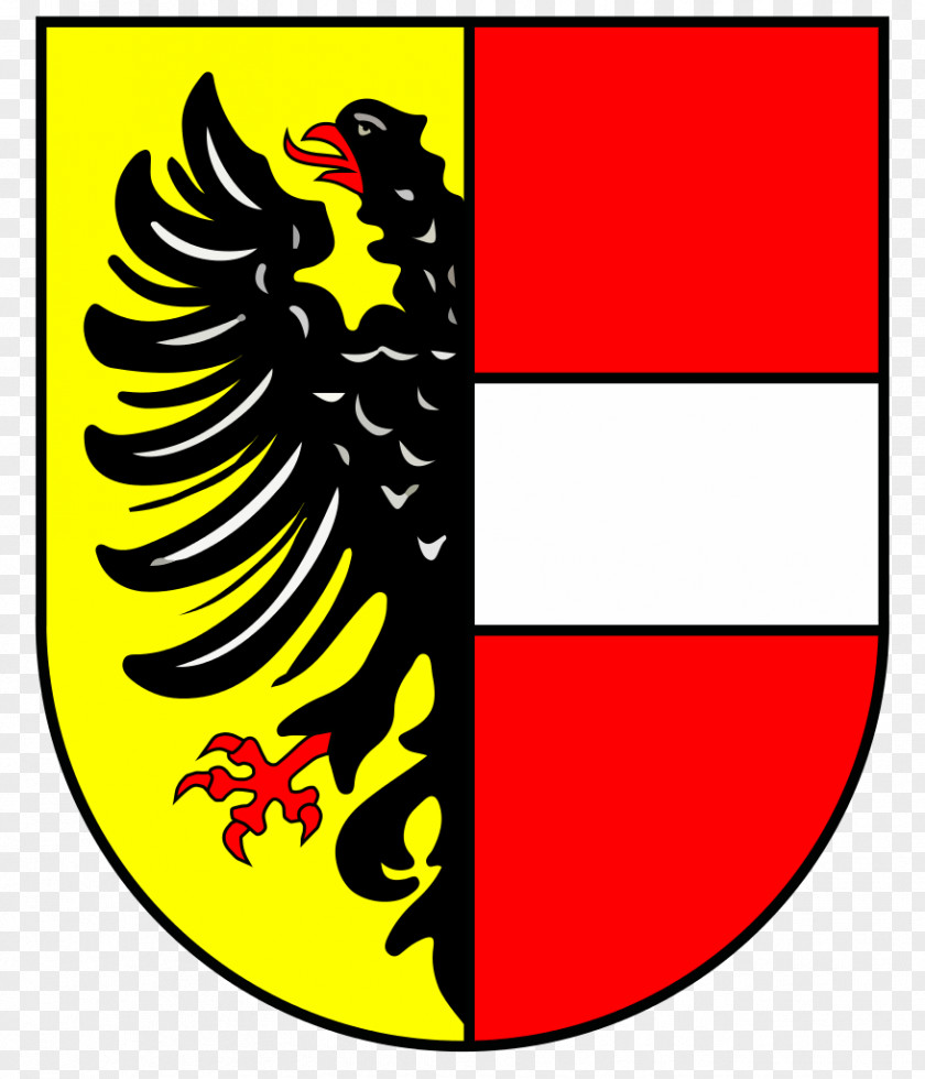 Coat Of Arms Achern Ettenheim Bindenschild Wikipedia PNG
