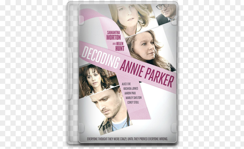 Decoding Annie Parker Poster Hair Coloring Font PNG