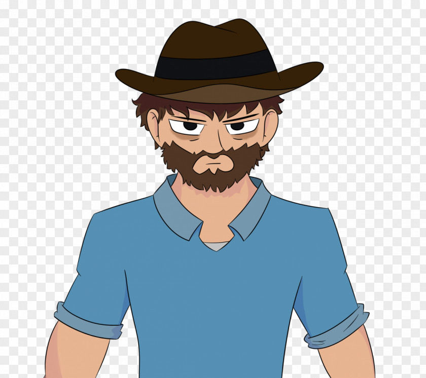 Finnick Streamer Illustration Cowboy Hat Clip Art Drawing Image PNG