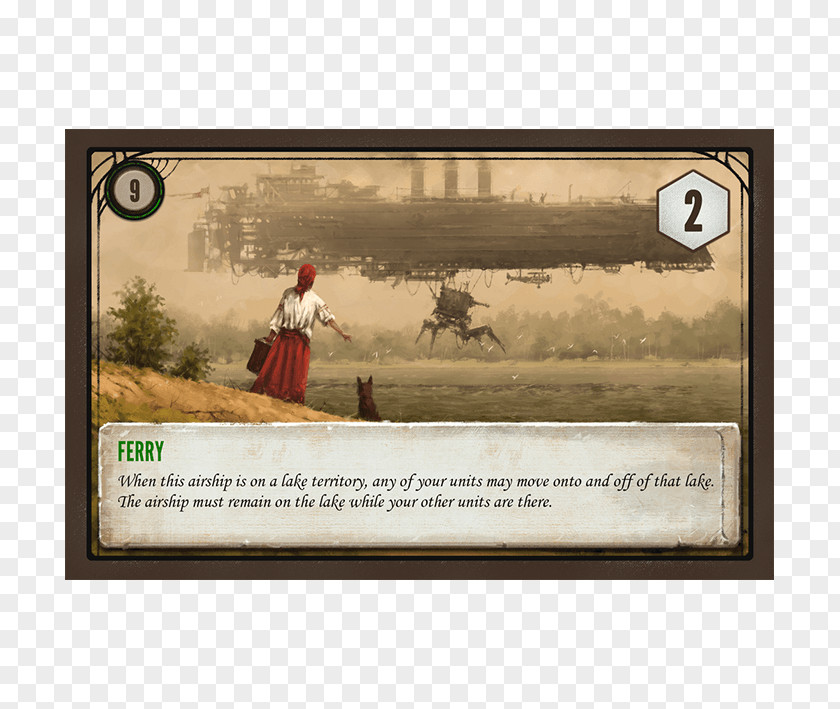 Gambit Scythe: The Wind Board Game Expansion Pack PNG