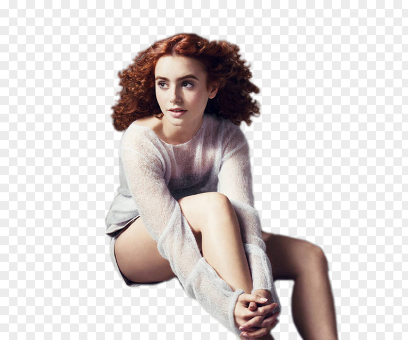 Lily Collins The Blind Side Actor Clary Fray PNG