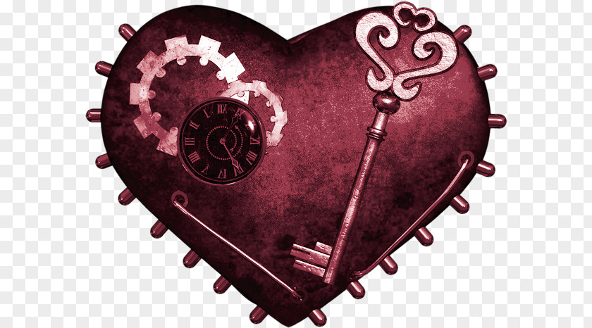 Love Lock Key Heart Valentines Day PNG
