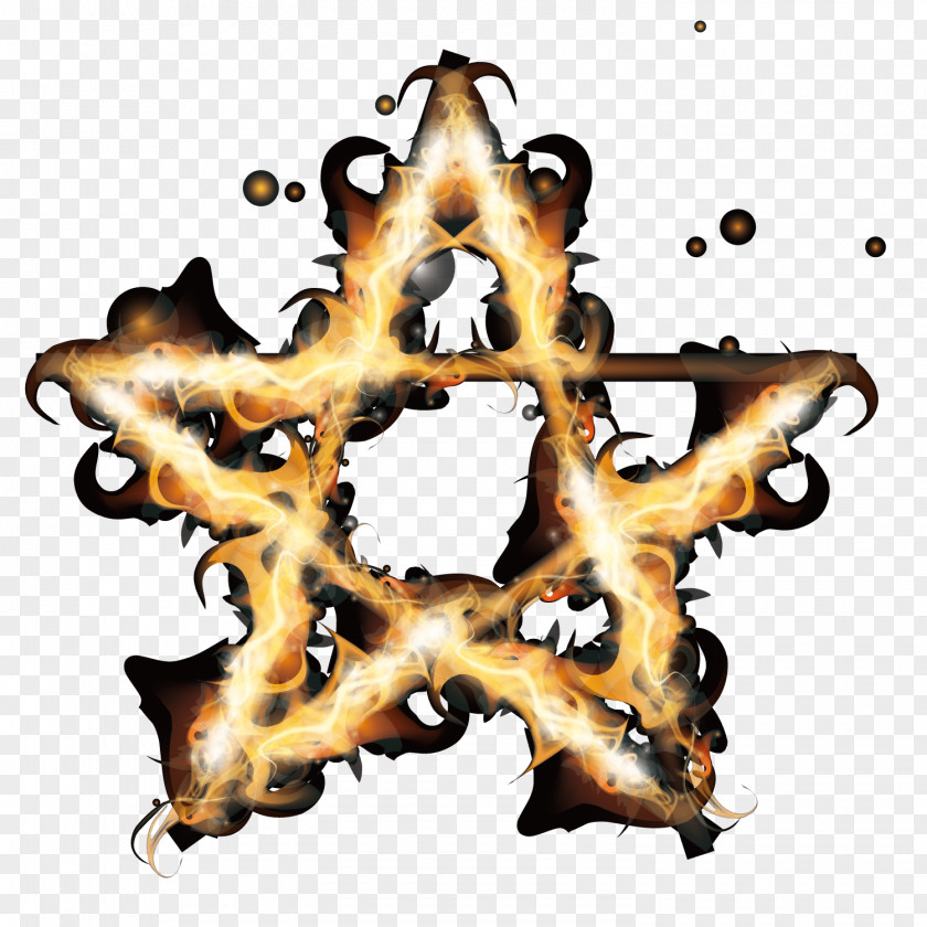 Pentagram Font PNG