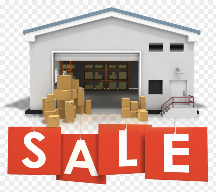 Sales Warehouse Clip Art PNG