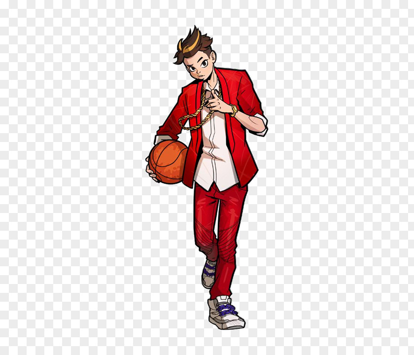 Street Basketball Sports Painting Cartoon PNG